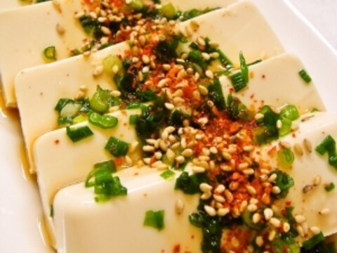 あっさりピリカラ絹ごし豆腐 レシピ 作り方 By Nao S 楽天レシピ